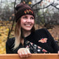 Embroidered Mushroom Beanie