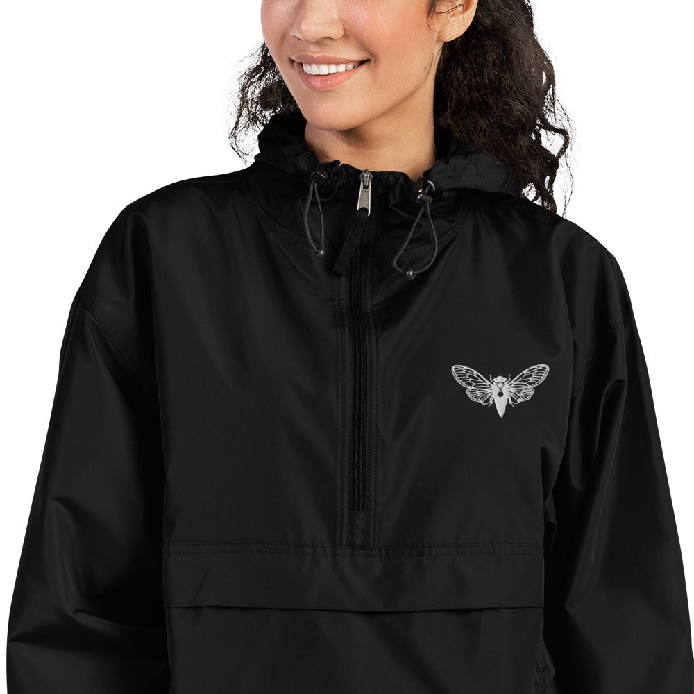 Cicada Embroidered Champion Packable Jacket