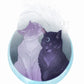 Specialty Holographic Sailor moon Cat Sticker - marsdrawn